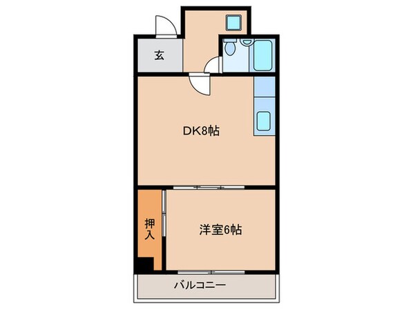 ツインフラッツの物件間取画像